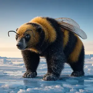Bumblebee + Polar bear